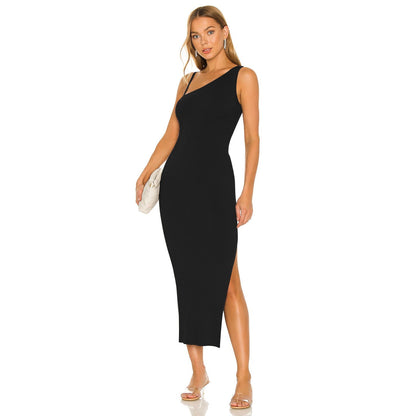 Cosybreezee - Alessandra One Shoulder Midi Dress