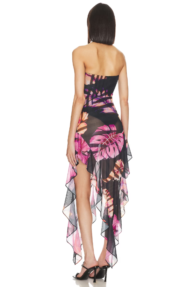 Atlas Tropical Stylish Leaf Dress