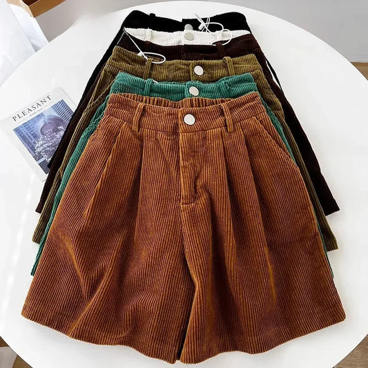 Cosybreezee - Vintage Corduroy A-Line Shorts