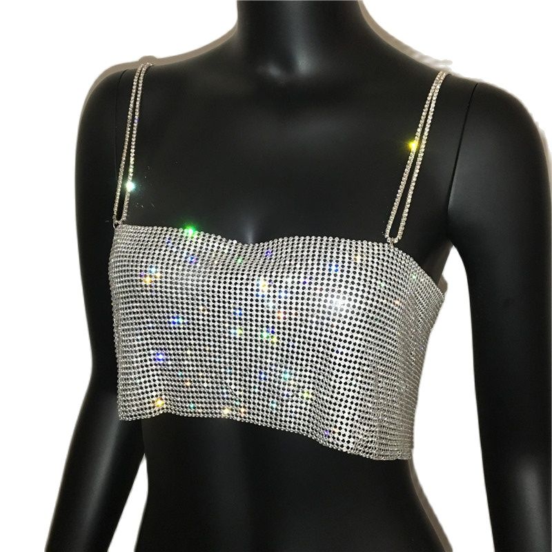 AVA Elegant RHINESTONE TOP