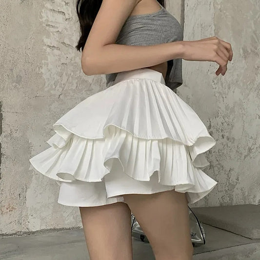 Ruffles Layered Stylish Mini Skort