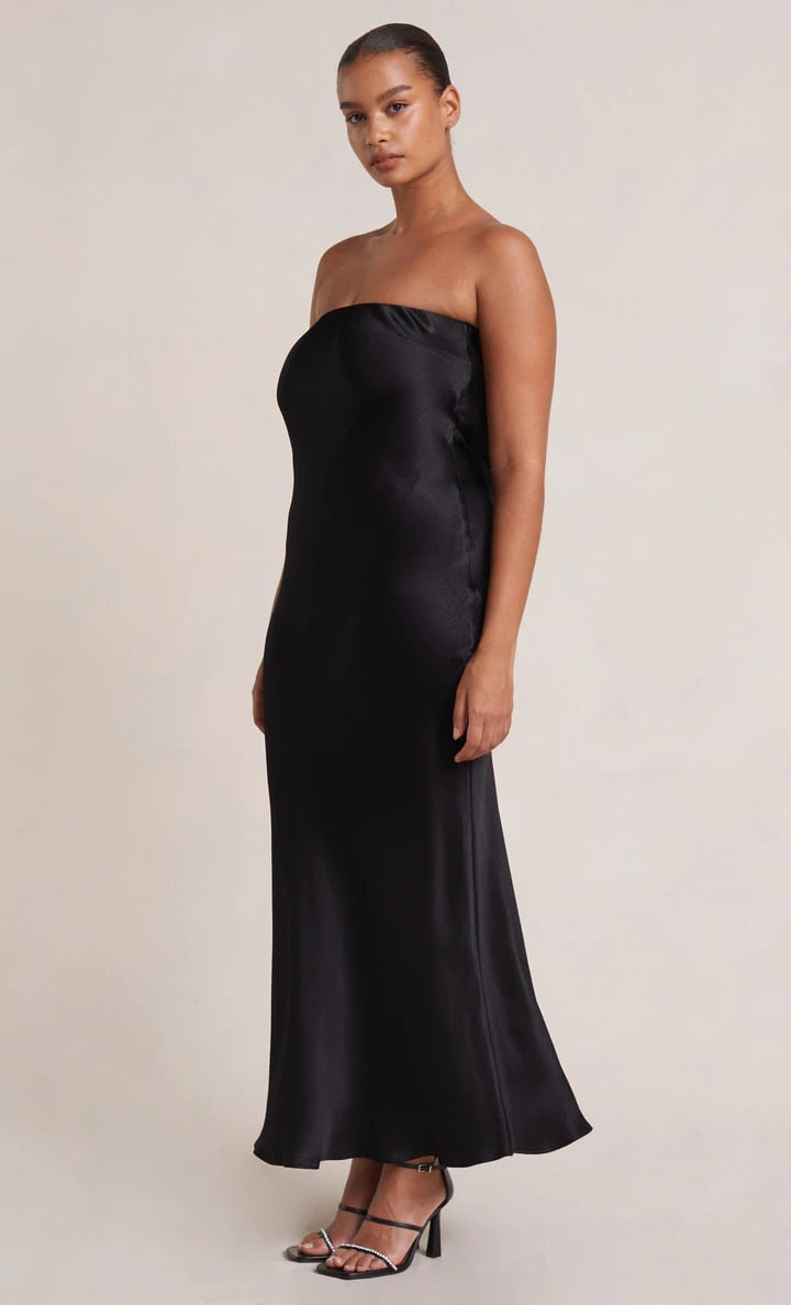 Satin Tube Stylish Maxi Dress