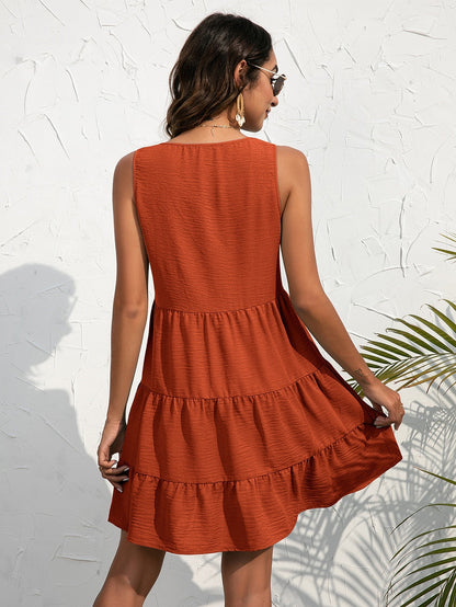 V-Neck Boho Beach Sexy Dresses