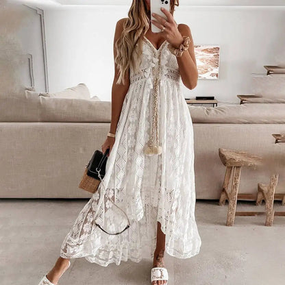 Bohemian Long Graceful Dress Beach Skirt