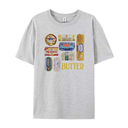 Retro Butter Stylish Graphic T-Shirt