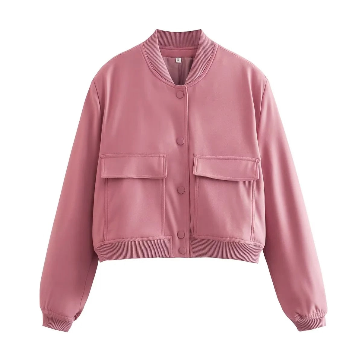 ADANNA Elegant BOMBER JACKET