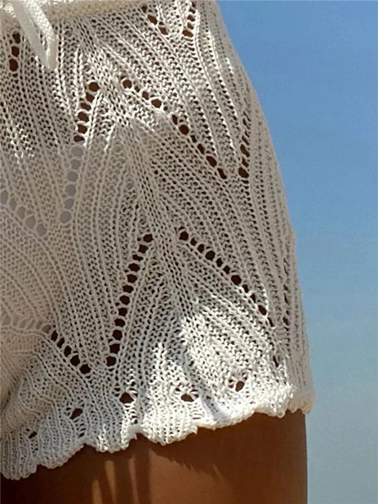 Cosybreezee - Summer Breeze Crochet Beach Shorts