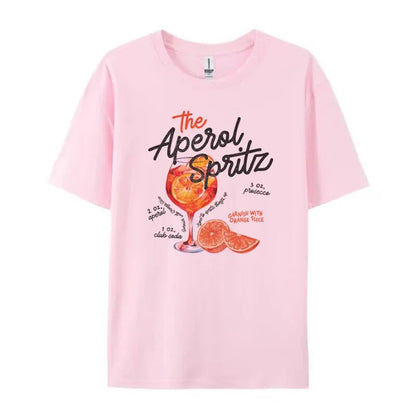 Aperol Spritz Retro Charming Cocktail Graphic Tees