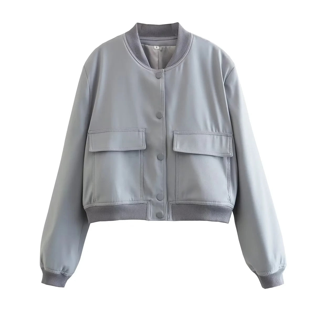 ADANNA Elegant BOMBER JACKET