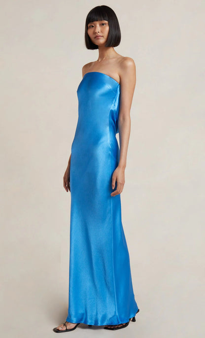 Satin Tube Stylish Maxi Dress