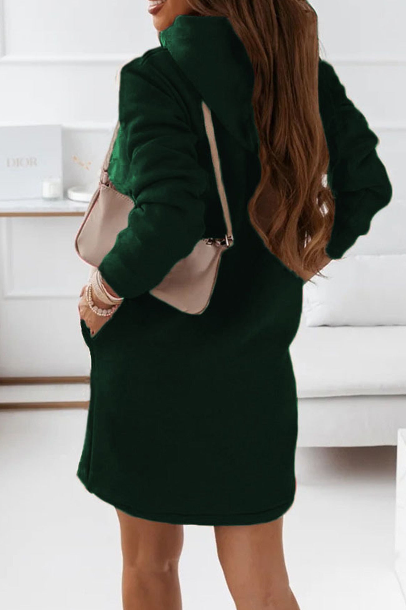 Hooded Mini Dress