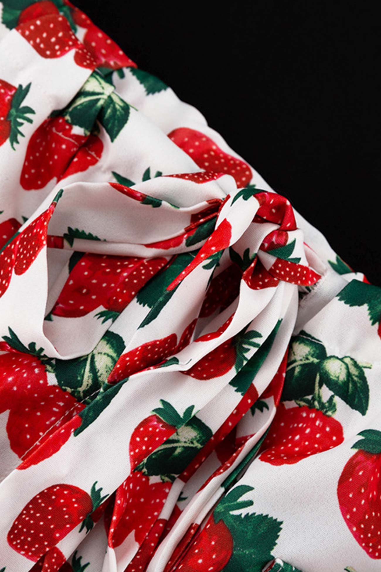 Strawberry Drop Shoulder Dress