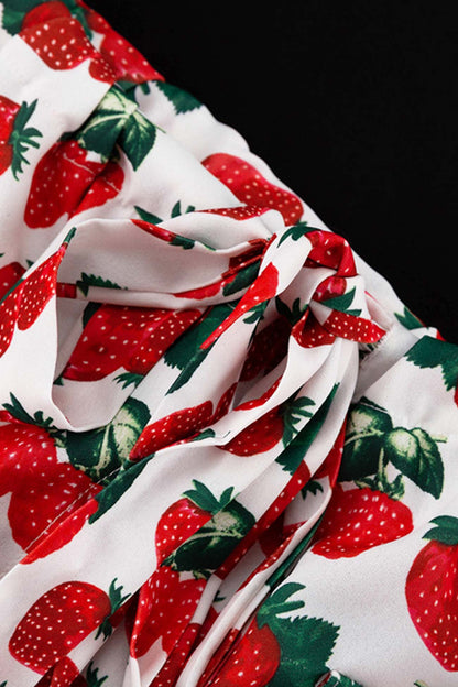 Strawberry Drop Shoulder Dress