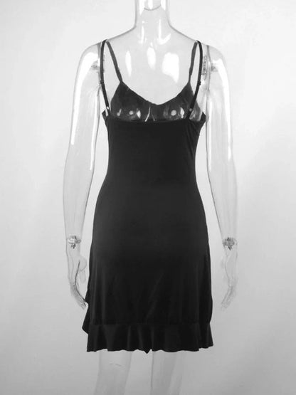 Vintage Cross Camis Mini Dress