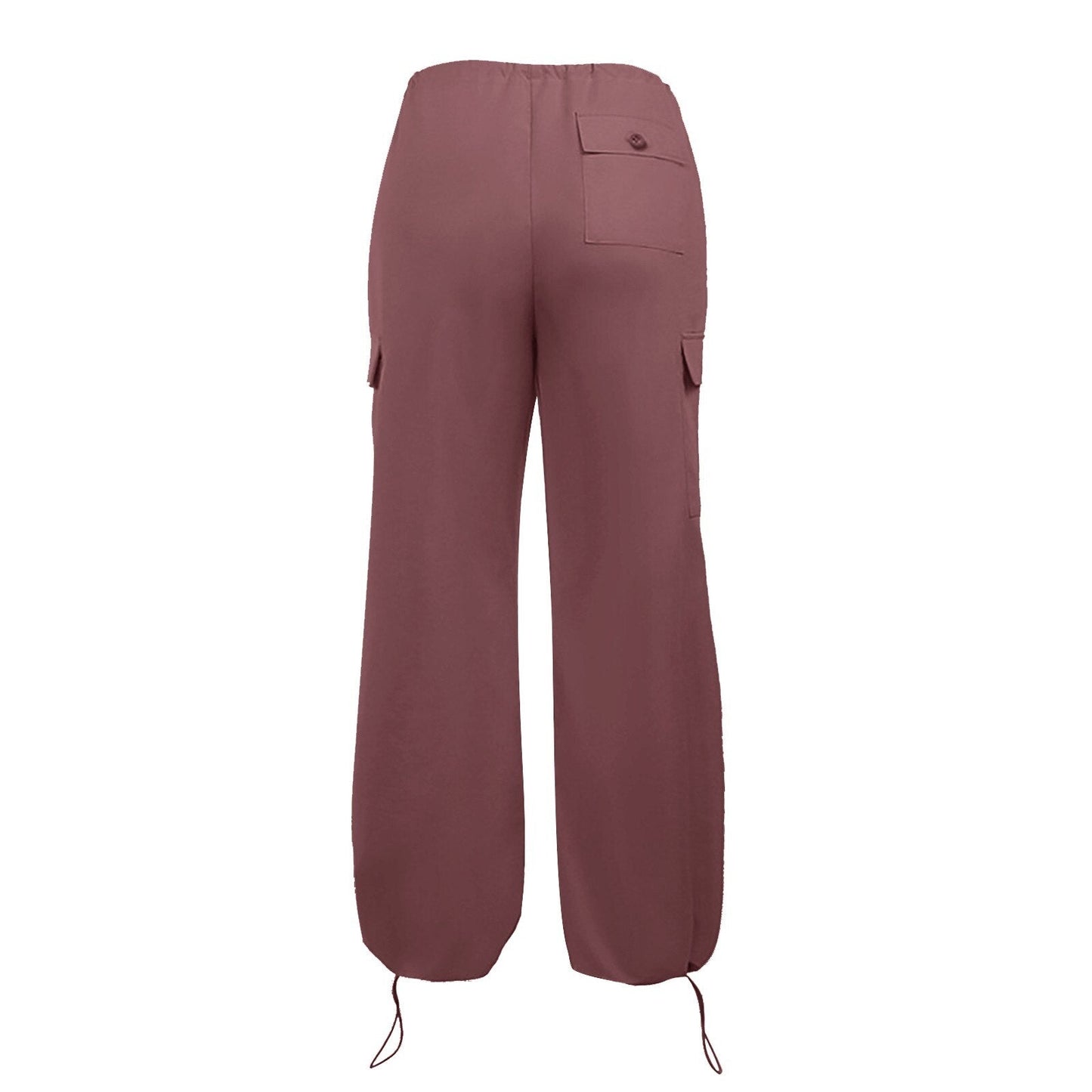 Straight Wide Leg Loose Trousers Cargo Pants