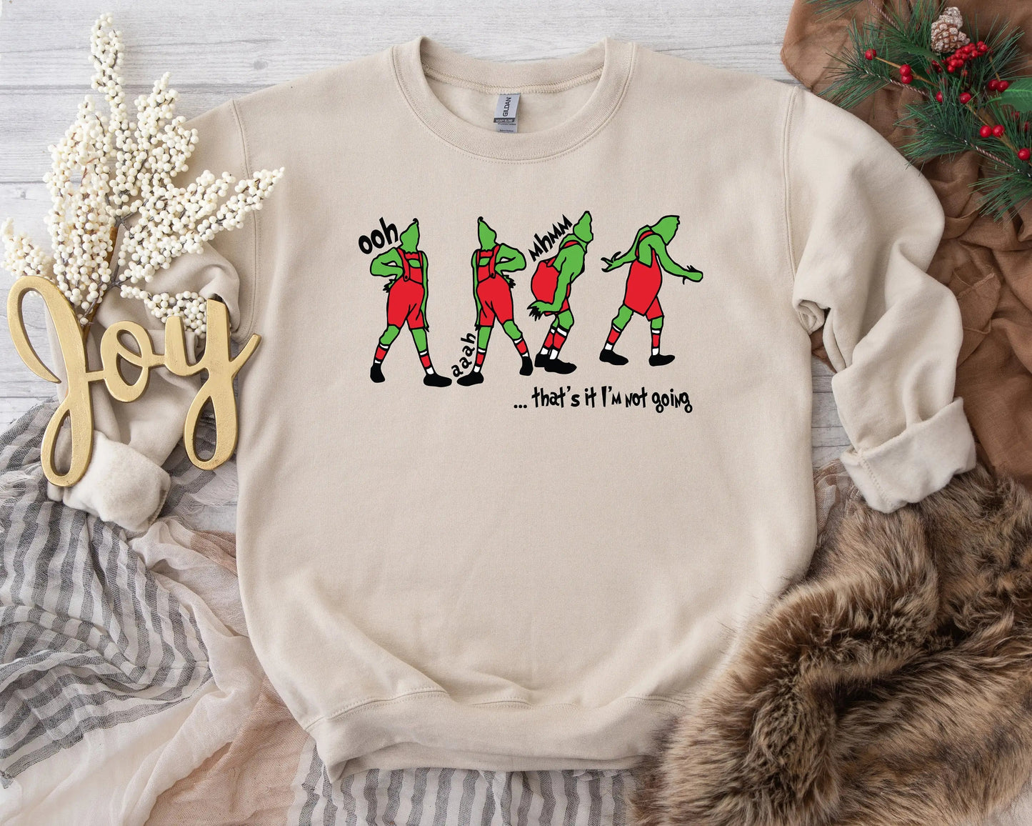 That's It I'm Not Going Sweatshirt Christmas Sweatshirt Christmas Movie Shirt Funny Sweatshirt