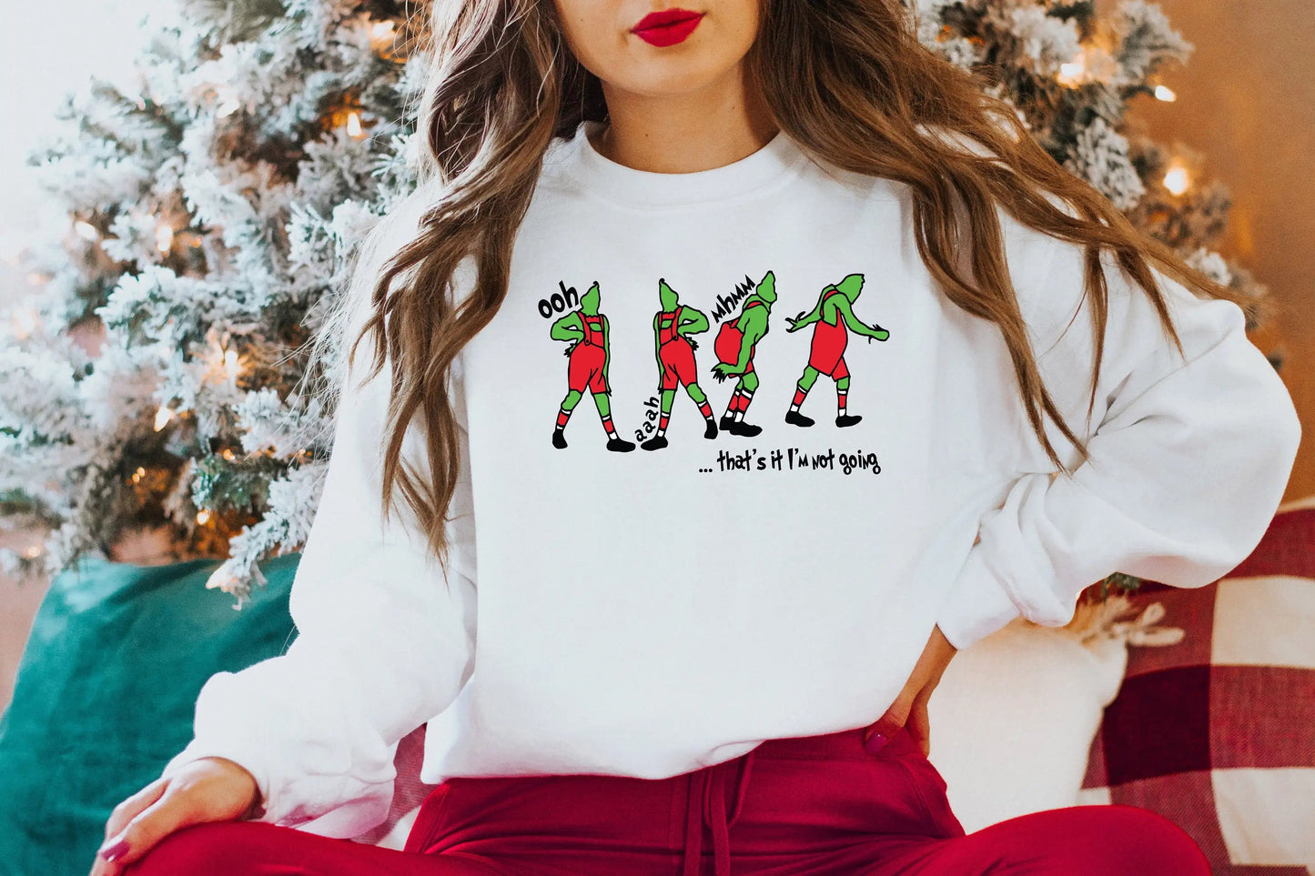 That's It I'm Not Going Sweatshirt Christmas Sweatshirt Christmas Movie Shirt Funny Sweatshirt