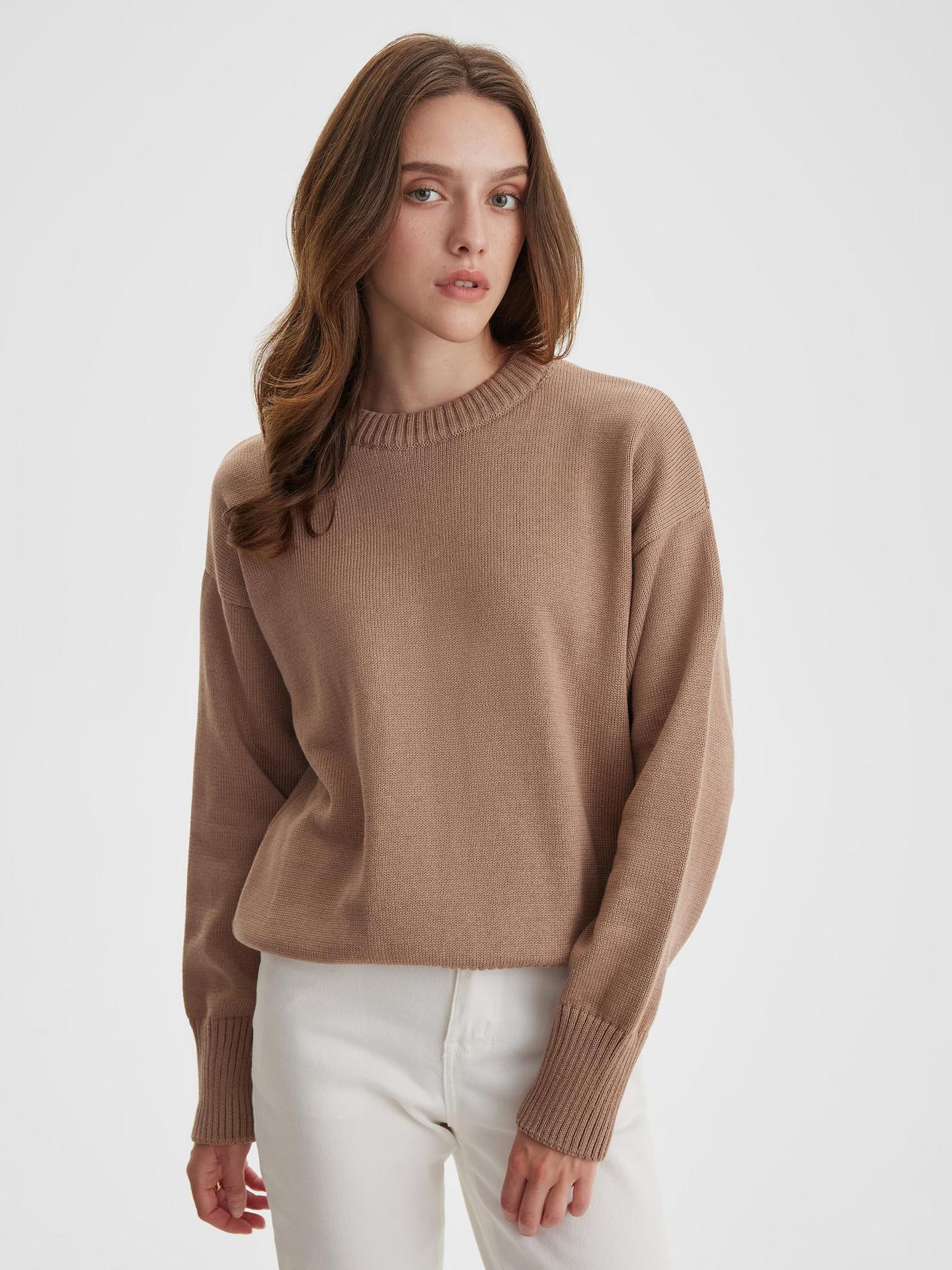 Cosybreezee - Audrey O Neck Oversized Casual Women Sweater