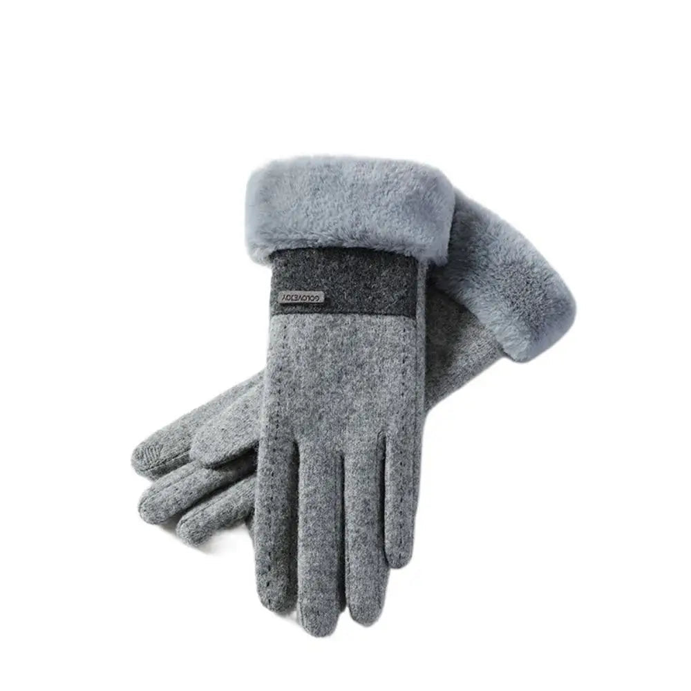 Windproof Thermal Cashmere Winter Christmas Glove