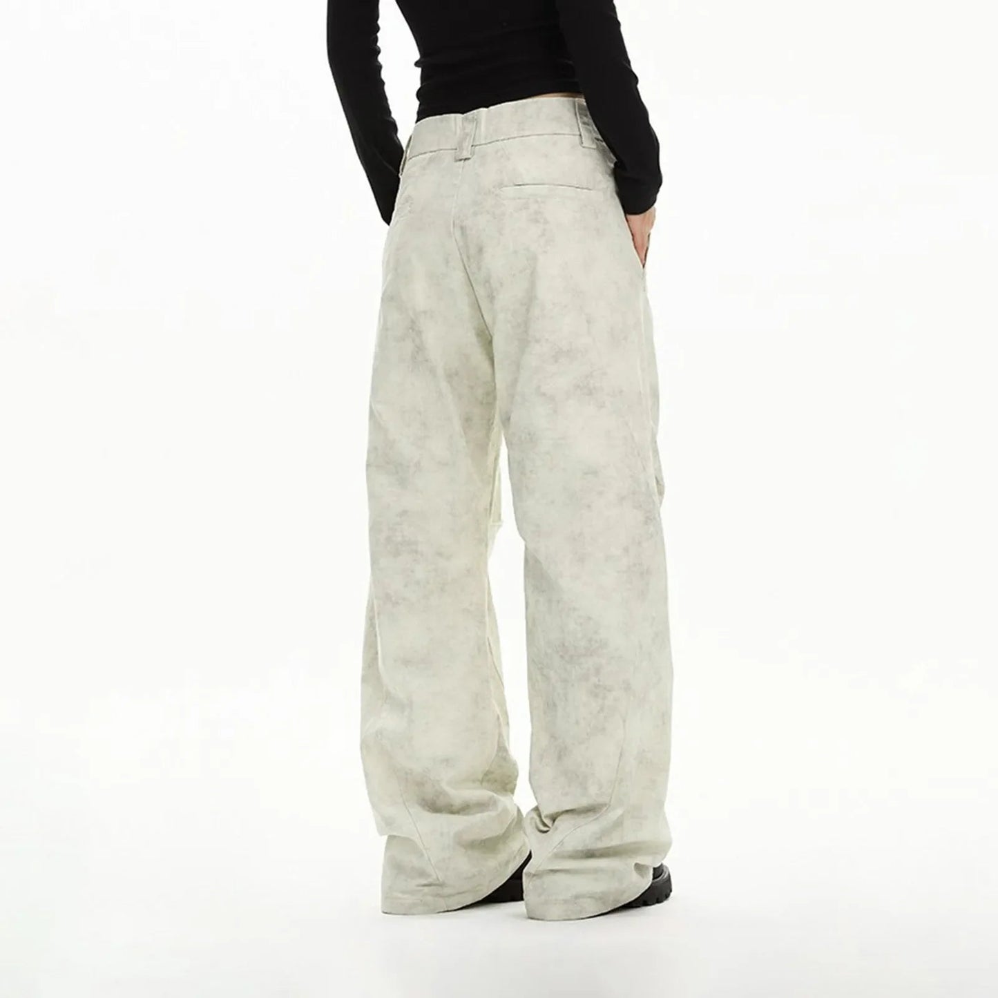 Loose Straight Tie Dye Y2K Street Pants