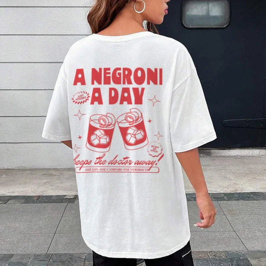 Negroni Summer Classic Cocktail Tee