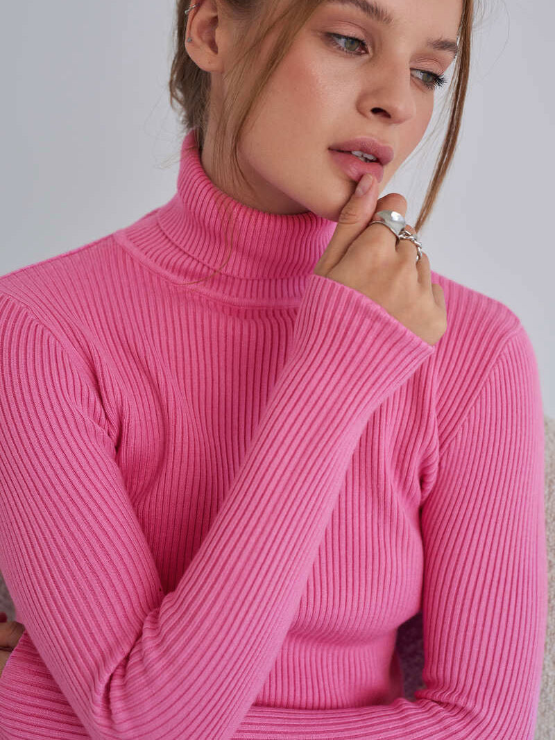 Cosybreezee - Becka Turtleneck Slim Women Sweater