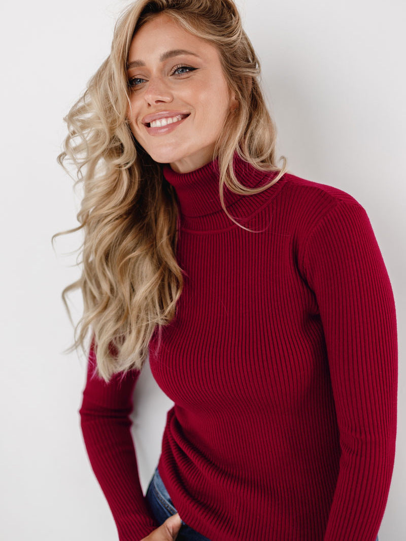 Cosybreezee - Becka Turtleneck Slim Women Sweater