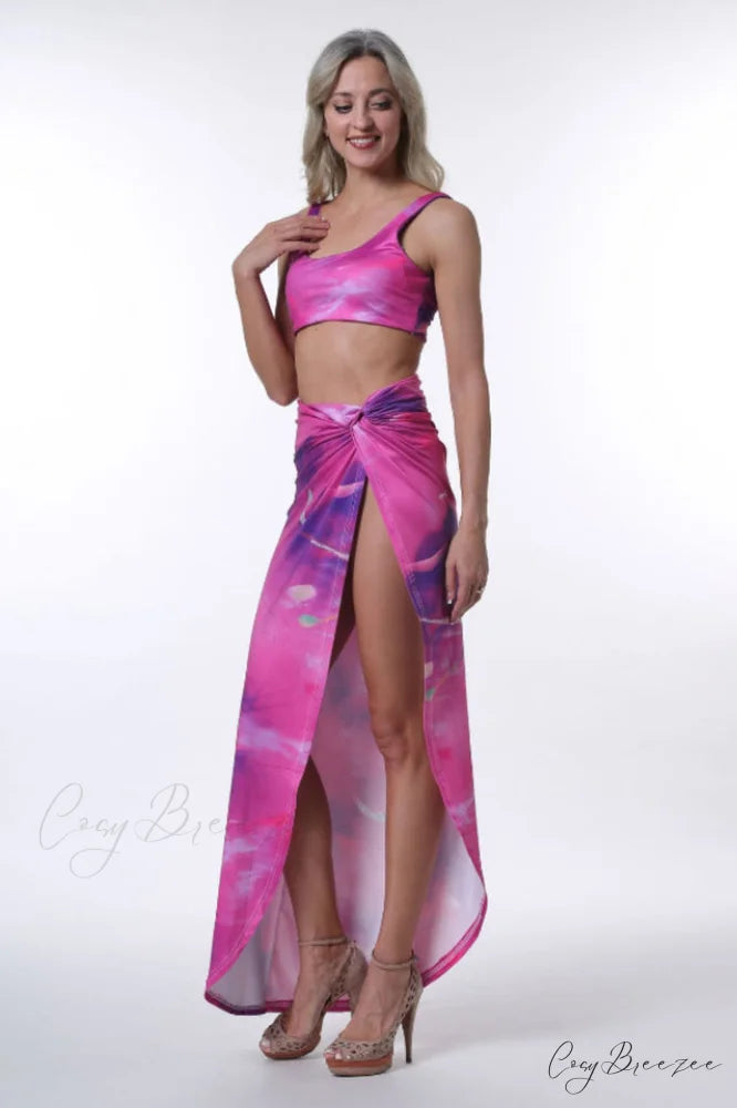 A In Girls Charming Cover Up Set