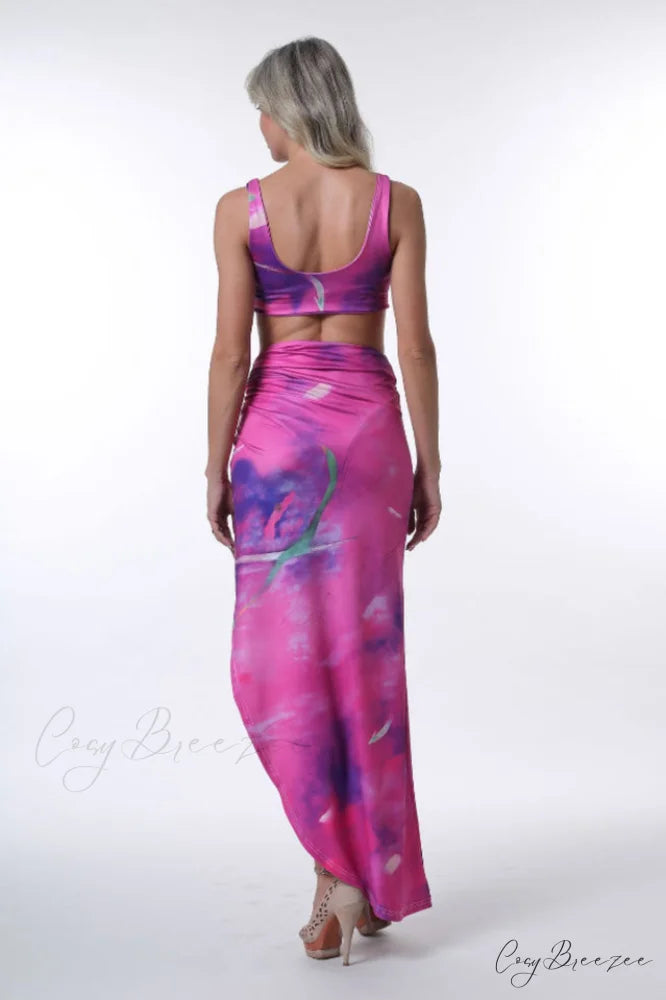 A In Girls Charming Cover Up Set