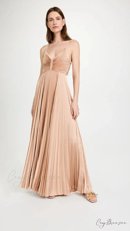 A.L.C. Elegant Aries Dress 16 Days / 6 / S / Beige