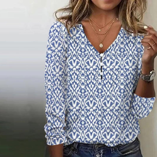 Retro Design Blouse