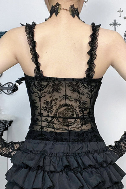 Dark Gothic Slim Fit Corset