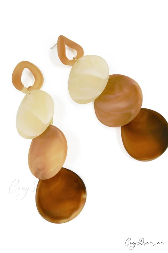 Acrylic Elegant Long Earrings Picture