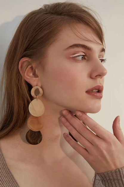 Acrylic Elegant Long Earrings Picture