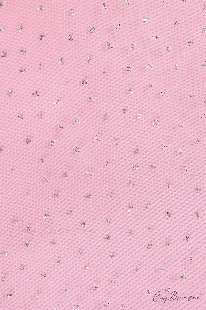 Adah Pink Bowknot Charming Mini Corset Dress