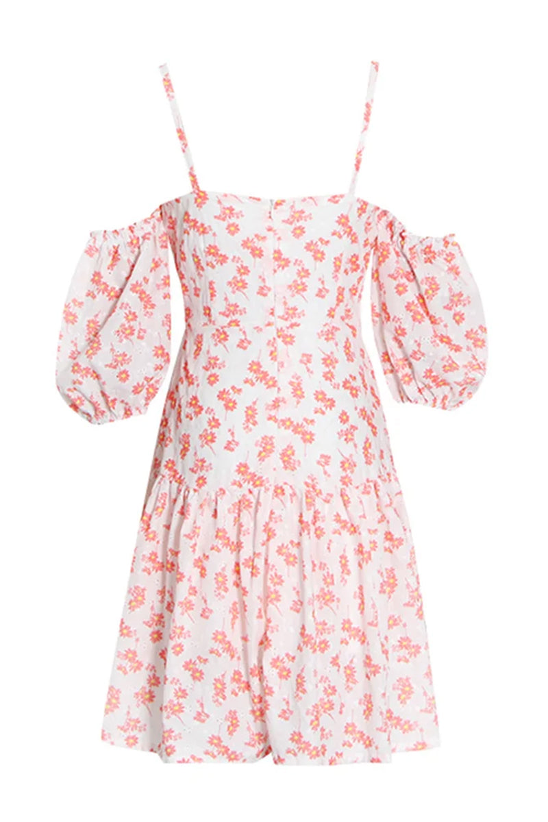 Adorable Charm Graceful Floral Mini Dress