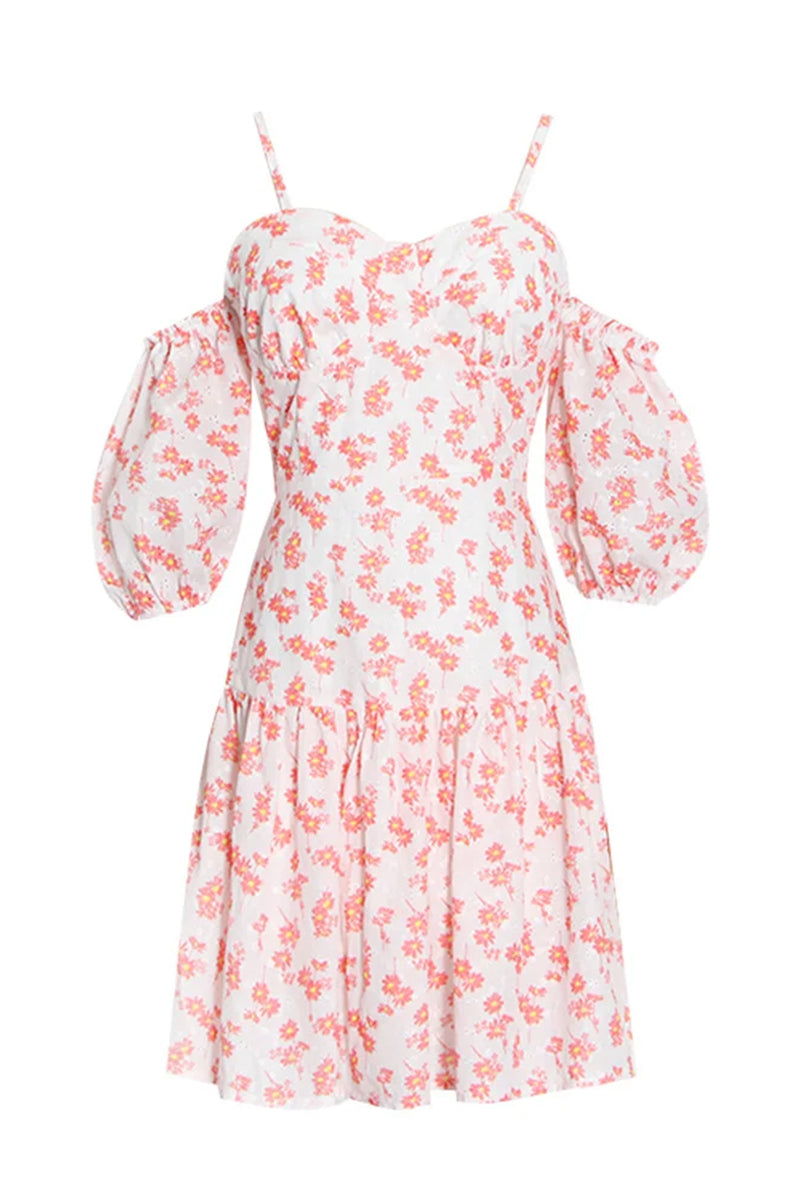 Adorable Charm Graceful Floral Mini Dress