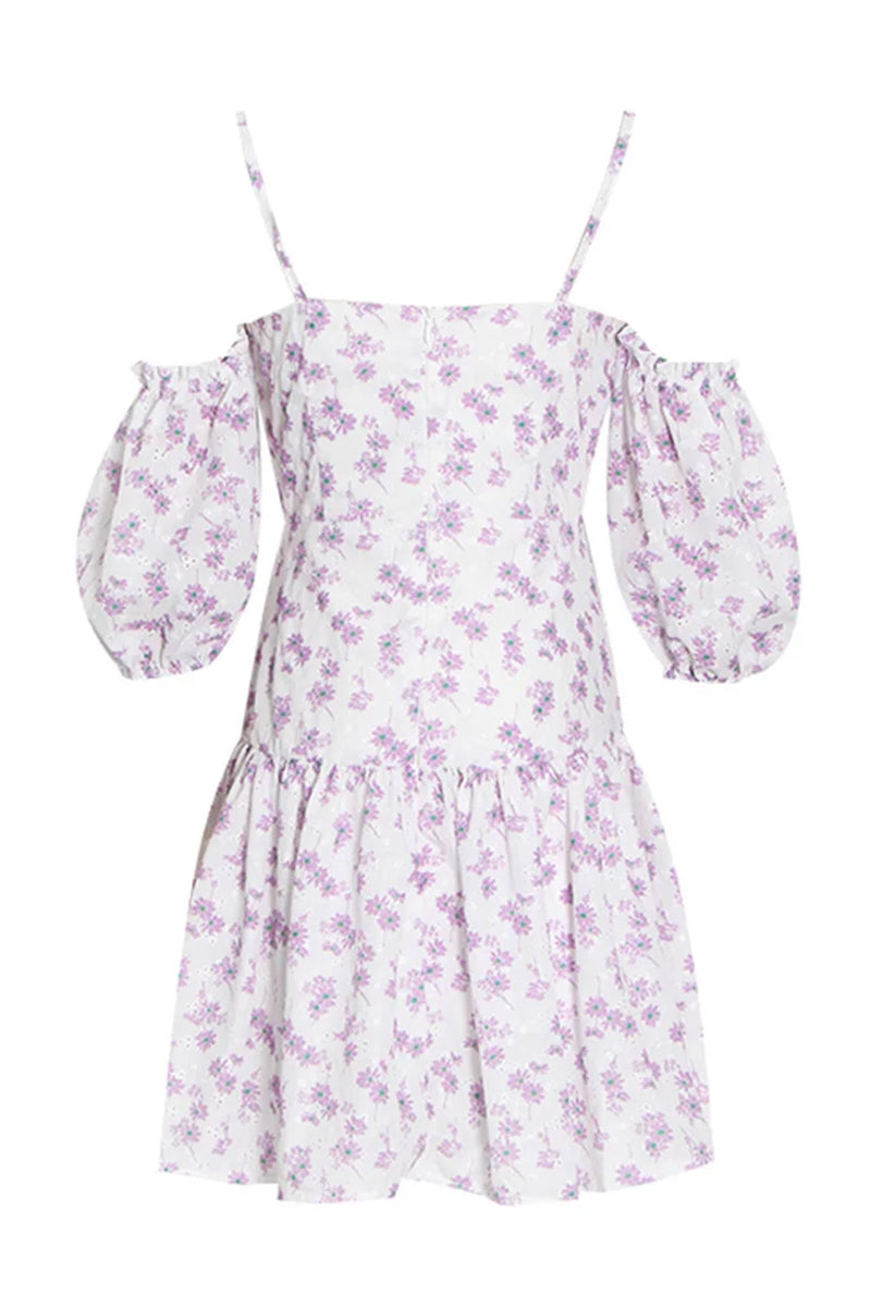 Adorable Charm Graceful Floral Mini Dress