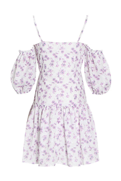 Adorable Charm Graceful Floral Mini Dress