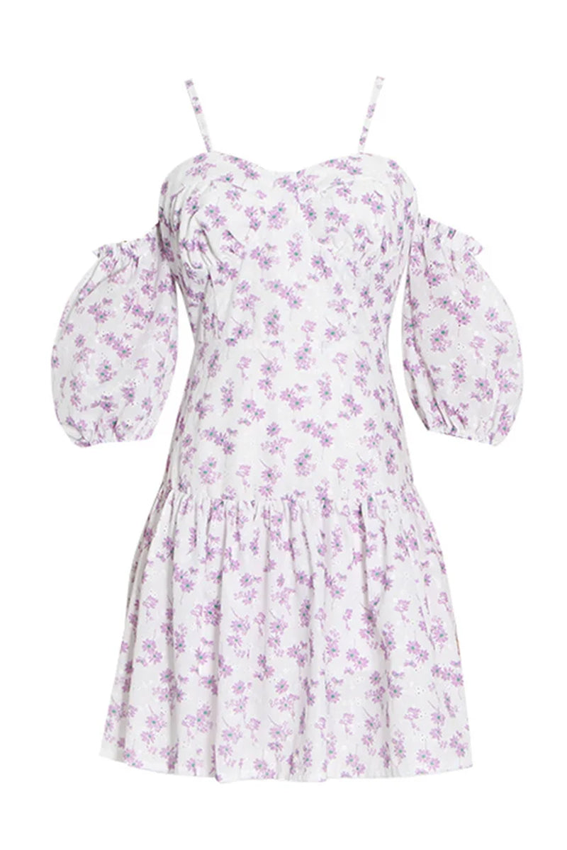 Adorable Charm Graceful Floral Mini Dress