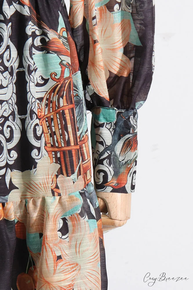 Alexandra Belted Stylish Mini Dress