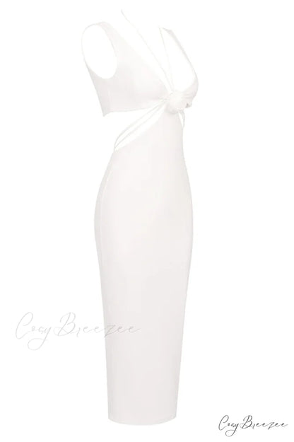 Alize Flower Stylish Embellished Maxi Dress