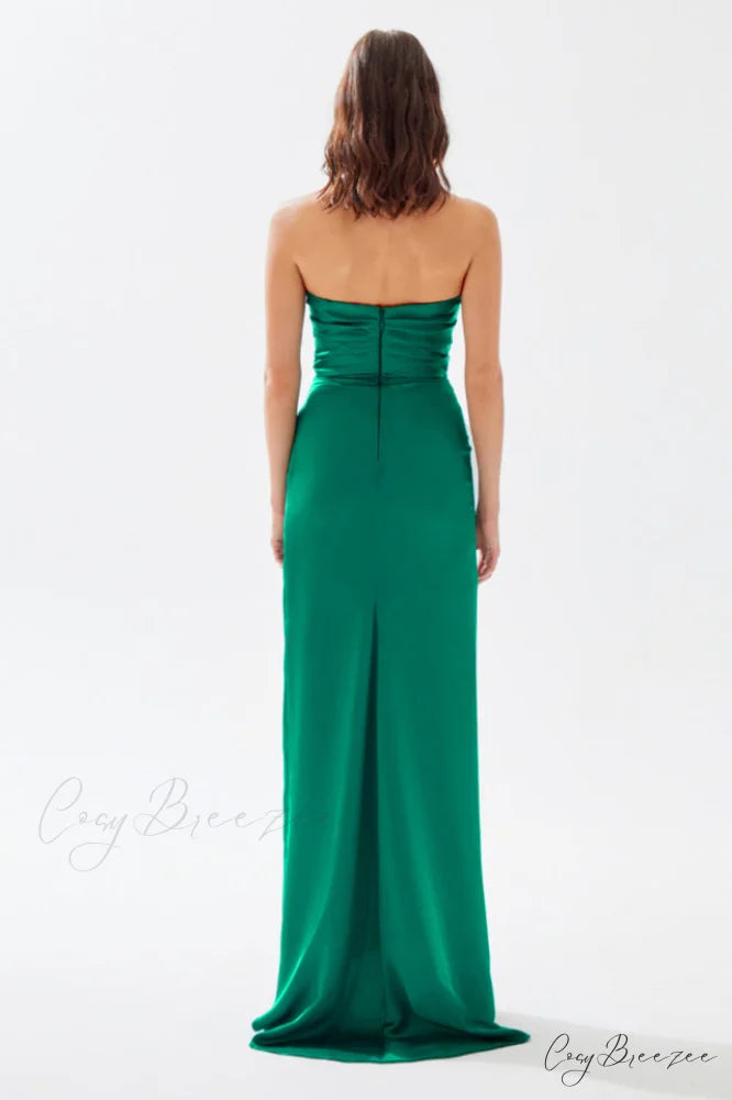 Alyce Satin Stylish Prom Dress