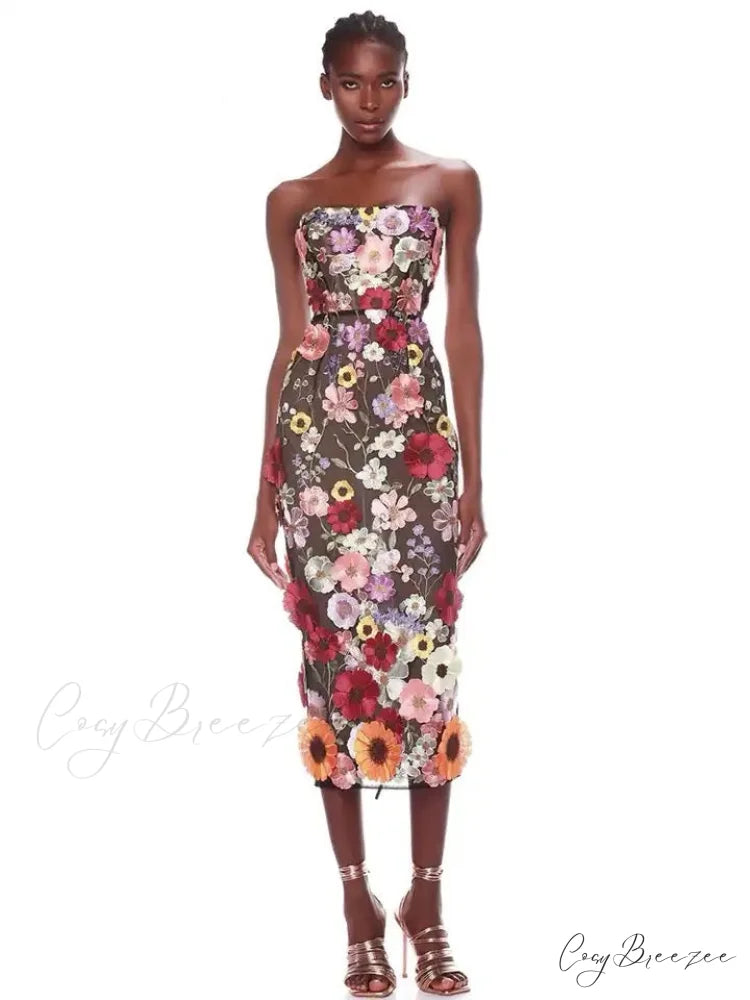 AMALI Elegant MIDI DRESS