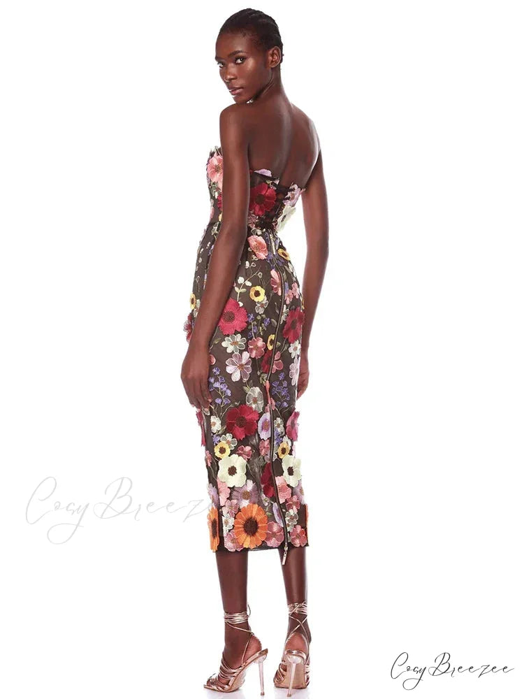 AMALI Elegant MIDI DRESS