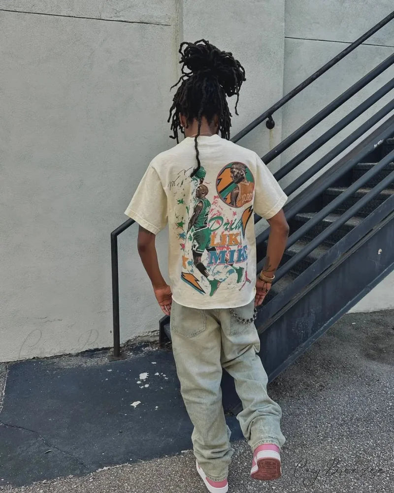 American Hip Hop Graphic T-Shirt t-shirt-250223