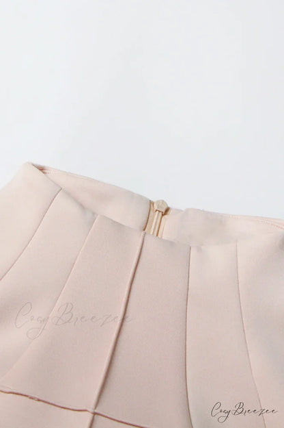 Amira Highend Stylish Sleeveless Pleated Dress