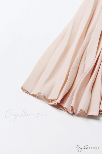 Amira Highend Stylish Sleeveless Pleated Dress