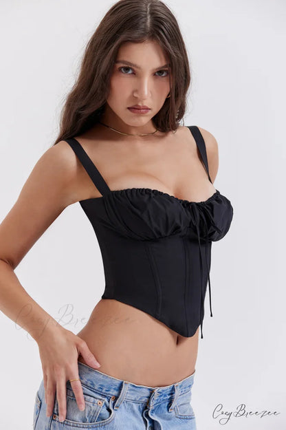 Analia Elegant Black Corset