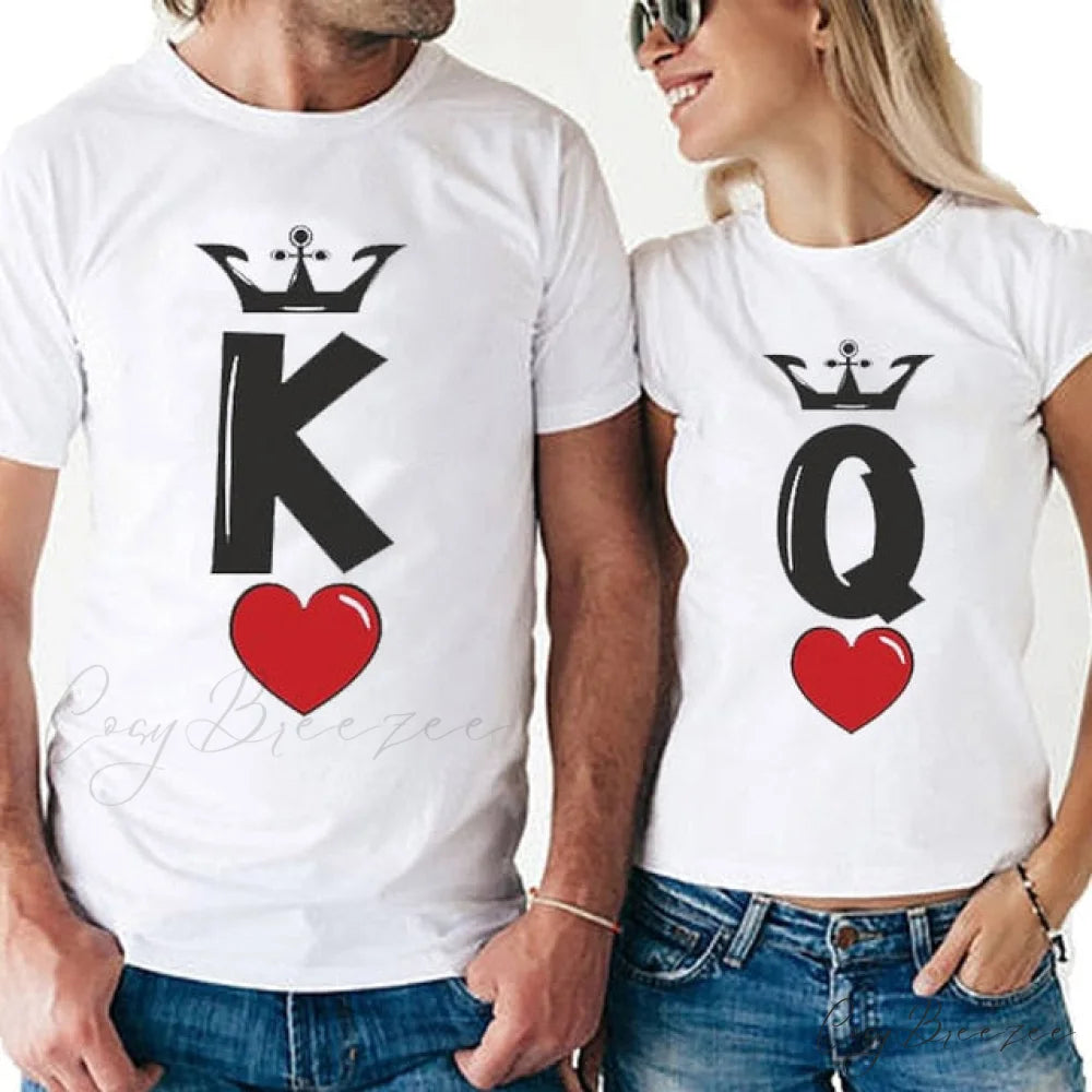 and - Basic Soulmate Matching White for Couple Men Arm Women T-Shirt Brief Tee